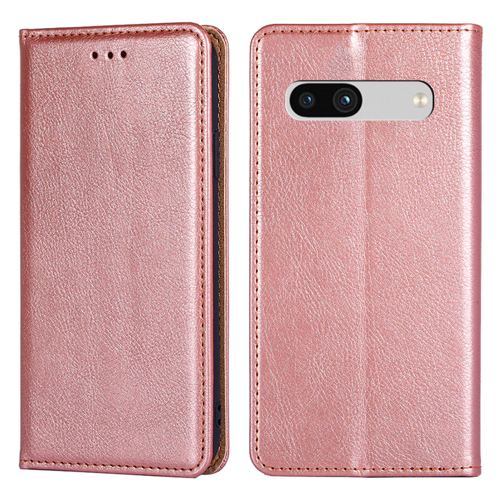 PU Leather Phone Case For Google Pixel 7a Magnetic Auto-closing Stand Drop-proof Phone Flip Wallet Cover PU Leather Phone Case For Google Pixel 7a Magnetic Auto-closing Stand Drop-proof Phone Flip Wallet Cover